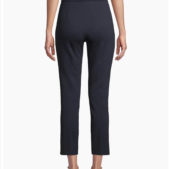 Max Mara Ultramarine Navy Pegno Knit Cropped Ankle Trousers US 8 - Picture 5 of 9